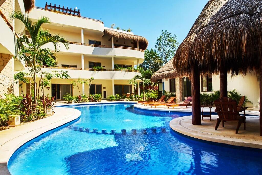 Puerta Zama - Luxury Apartments Тулум Экстерьер фото